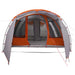 Tunneltent Grijs en Oranje 675 x 392 x 210 cm
