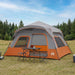 Directe Tent Grijs en Oranje 340 x 280 x 190 cm