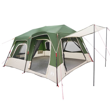 Directe Tent Groen 8-persoons 185T Polyester met PU Coating
