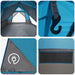 Directe Tent Blauw 8-persoons 185T Polyester met PU Coating