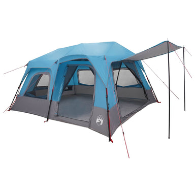 Directe Tent Blauw 8-persoons 185T Polyester met PU Coating