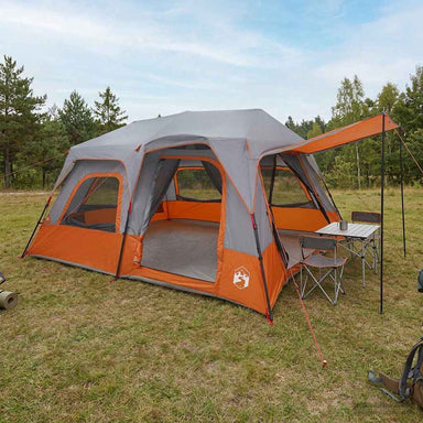 Directe Tent Grijs en Oranje 8-persoons