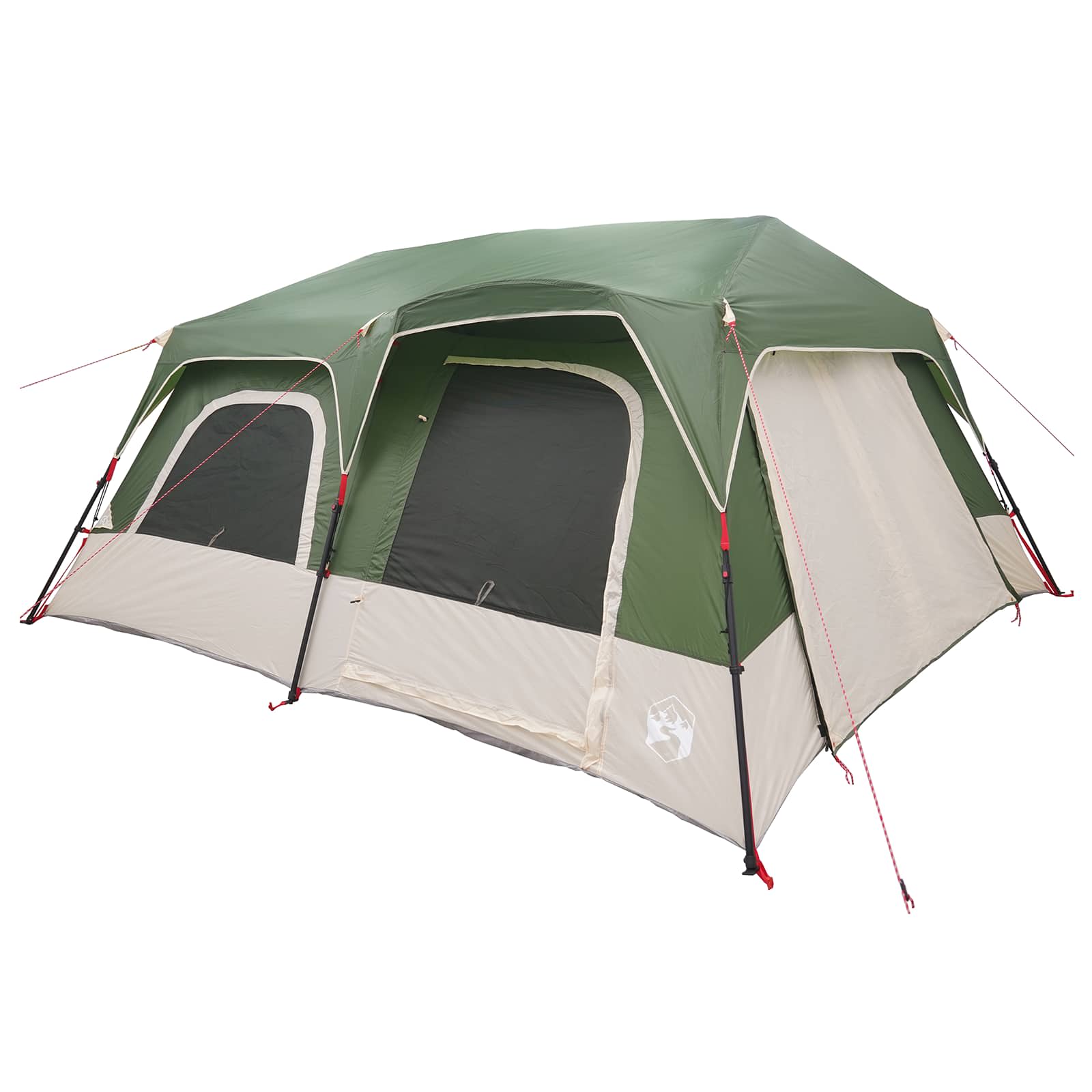 Directe Tent 10-persoons Groen 185T Polyester met PU Coating