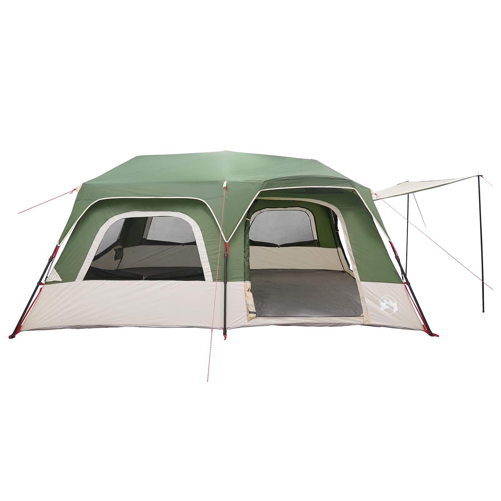 Directe Tent 10-persoons Groen 185T Polyester met PU Coating
