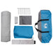 Directe Tent 10-persoons Blauw 185T Polyester met PU Coating