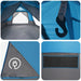 Directe Tent 10-persoons Blauw 185T Polyester met PU Coating