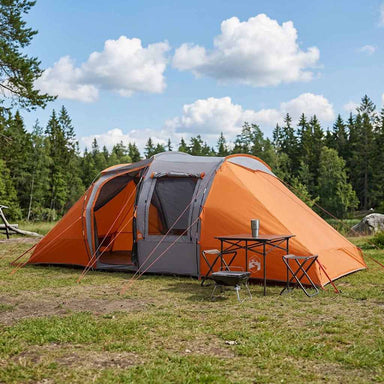 Directe Tent Grijs en Oranje 524 x 232 x 192 cm