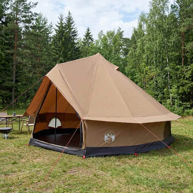 Gezinstent Bruin 8-persoons Polykatoen