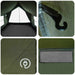 Huisje Tent Legergroen 340 x 246 x 210 cm Polykatoen