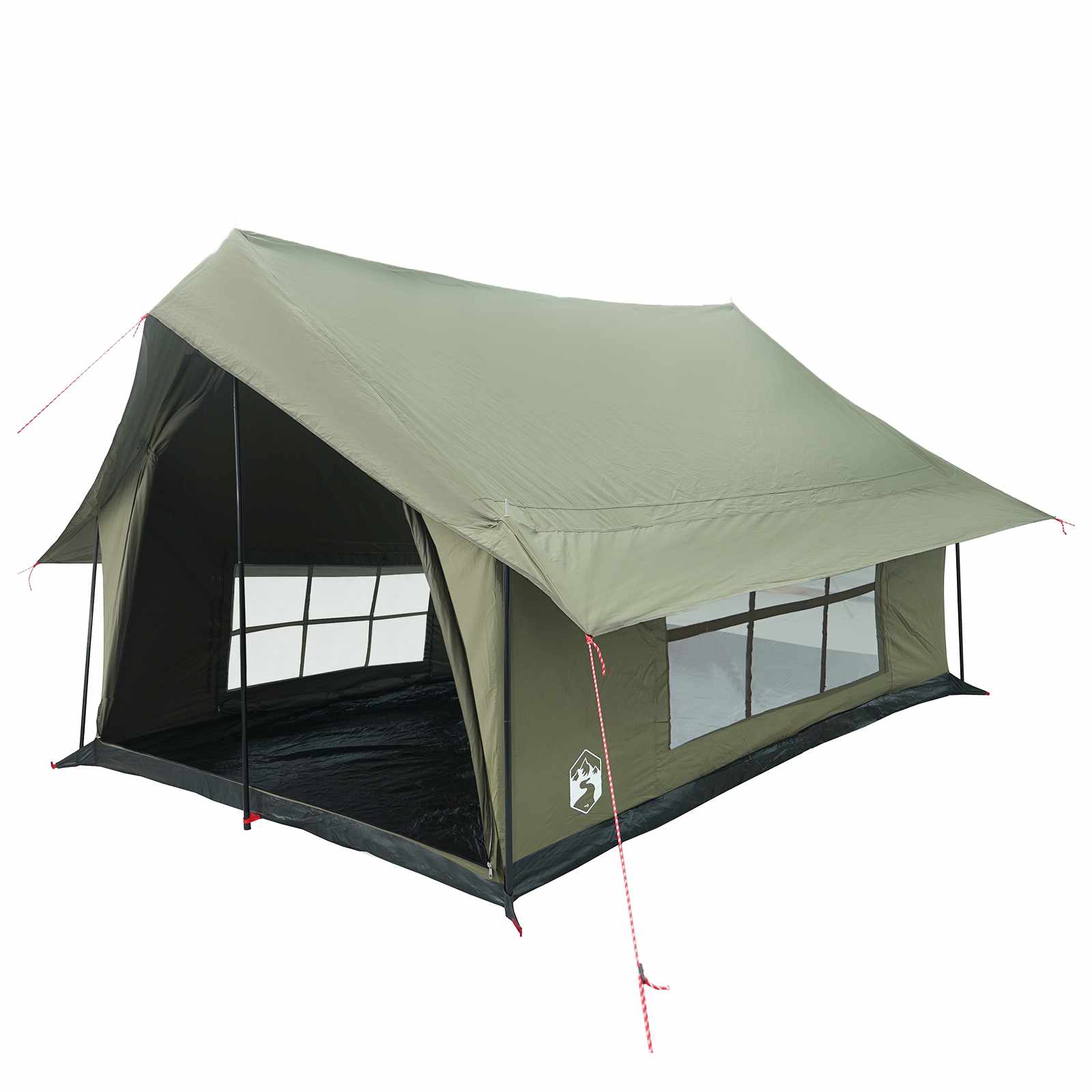 Huisje Tent Legergroen 340 x 246 x 210 cm Polykatoen