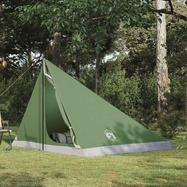 Backpacking Tent Groen 4-persoons 185T Polyester met PU Coating