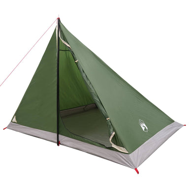 Backpacking Tent Groen 4-persoons 185T Polyester met PU Coating