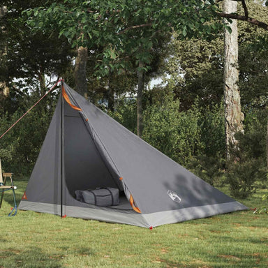 Backpacking Tent Grijs en Oranje 4-persoons