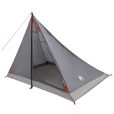Backpacking Tent Grijs en Oranje 4-persoons