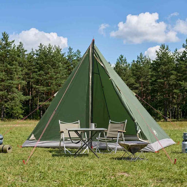 Backpacking Tent Groen 2-persoons 185T Polyester met PU Coating