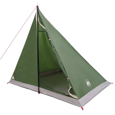 Backpacking Tent Groen 2-persoons 185T Polyester met PU Coating