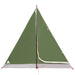 Backpacking Tent Groen 2-persoons 185T Polyester met PU Coating