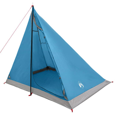 Backpacking Tent Blauw 2-persoons 185T Polyester met PU Coating