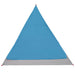 Backpacking Tent Blauw 2-persoons 185T Polyester met PU Coating