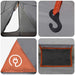 Backpacking Tent Grijs en Oranje 2-persoons