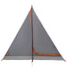 Backpacking Tent Grijs en Oranje 2-persoons
