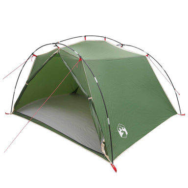 Tunneltent Groen 4-persoons 185T Polyester met PU Coating
