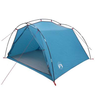 Tunneltent Blauw 4-persoons 185T Polyester met PU Coating