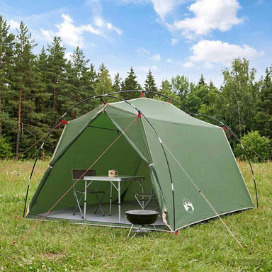 Tunneltent Groen 2-persoons 185T Polyester met PU Coating