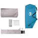 Tunneltent Blauw 2-persoons 185T Polyester met PU Coating