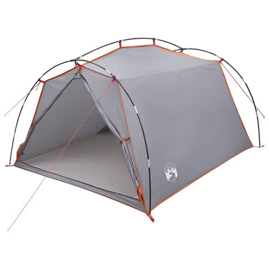 Tunneltent Grijs en Oranje 2-persoons