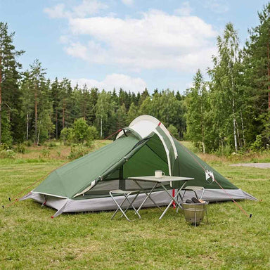 Backpacking Tent Groen 4-persoons 185T Polyester met PU Coating
