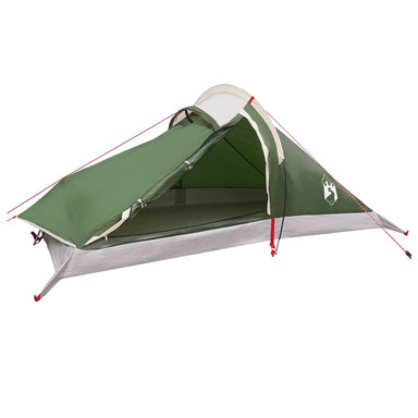 Backpacking Tent Groen 4-persoons 185T Polyester met PU Coating