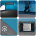 Backpacking Tent Blauw 4-persoons 185T Polyester met PU Coating