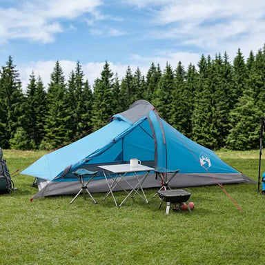 Backpacking Tent Blauw 2-persoons 185T Polyester met PU Coating