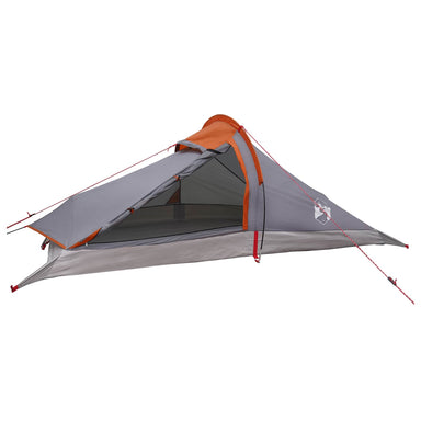 Backpacking Tent Grijs en Oranje 2-persoons