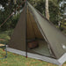Backpacking Tent Bruin en Grijs 4-persoons