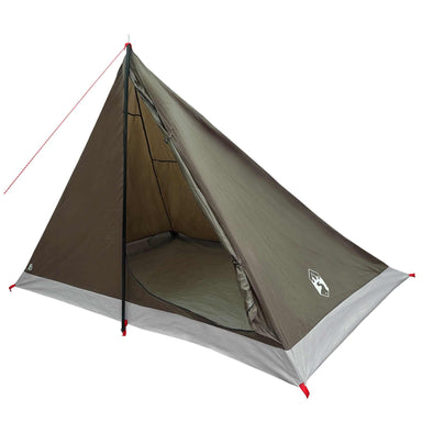 Backpacking Tent Bruin en Grijs 4-persoons