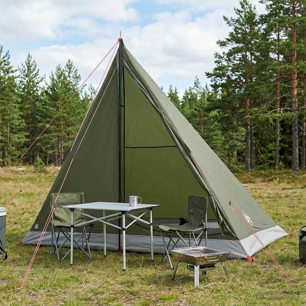 Backpacking Tent Olijfgroen 2-persoons