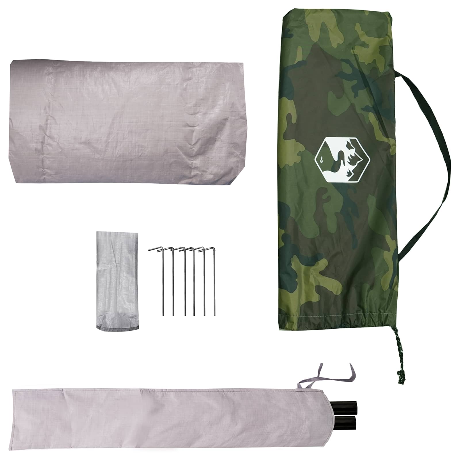 Backpacking Tent Camouflage 2-persoons