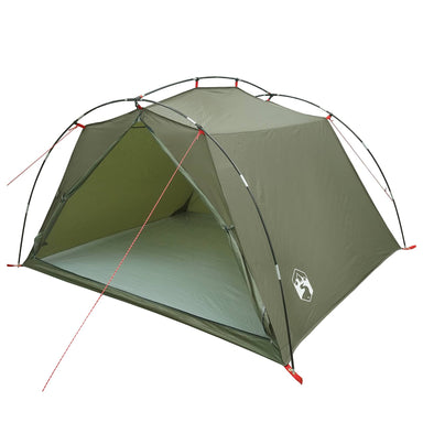 Tunneltent Olijfgroen 4-persoons 185T Polyester met PU Coating