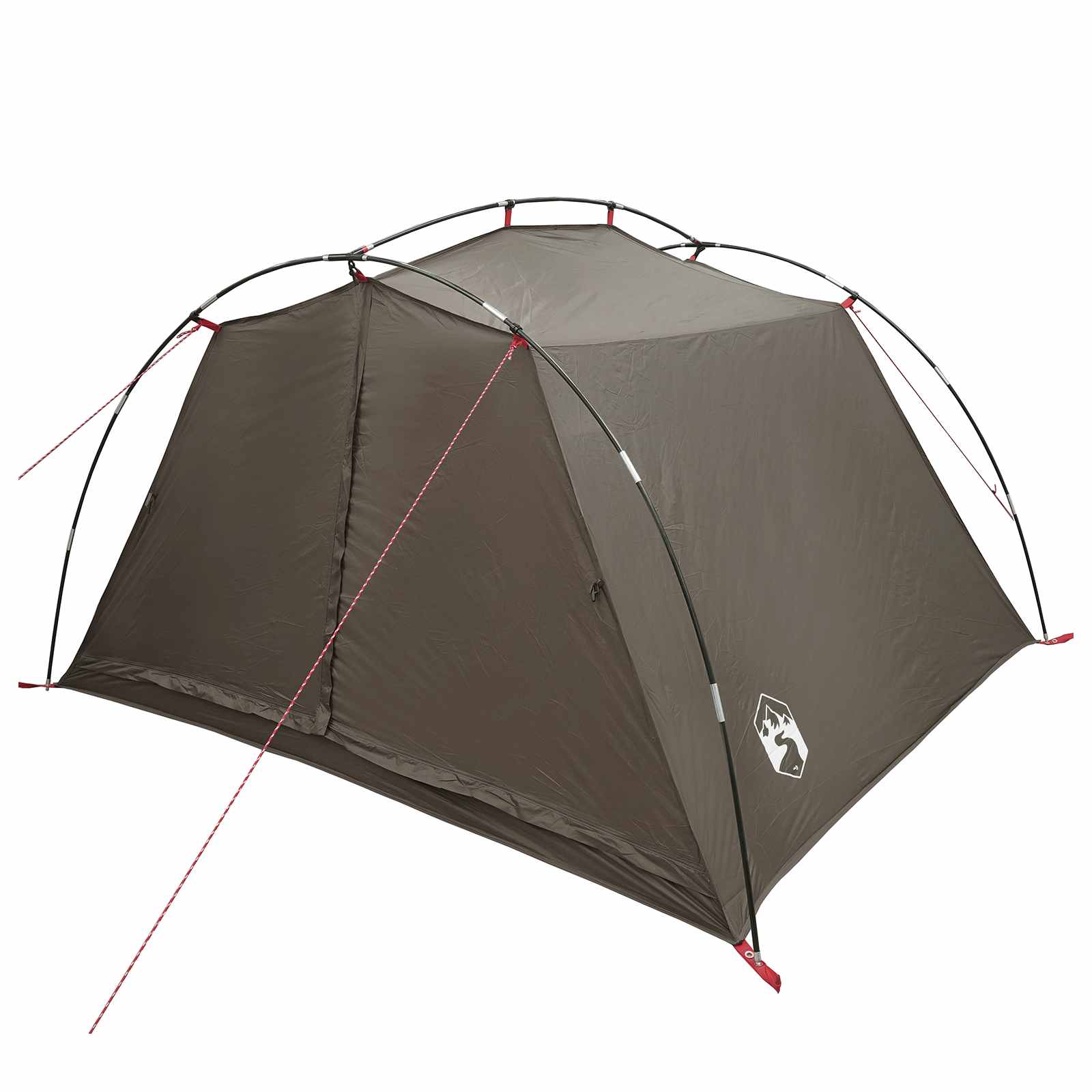 Tunneltent Bruin en Grijs 4-persoons