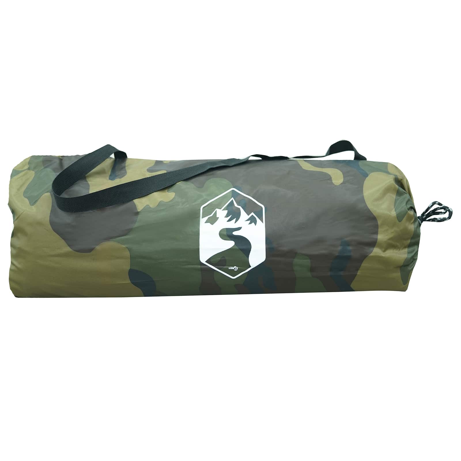 Tunneltent Camouflage 4-persoons 185T Polyester met PU Coating