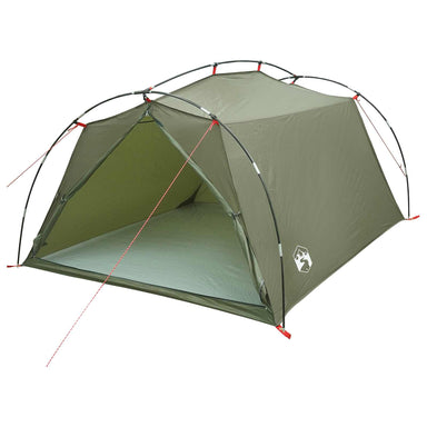Tunneltent Olijfgroen 2-persoons 185T Polyester met PU Coating