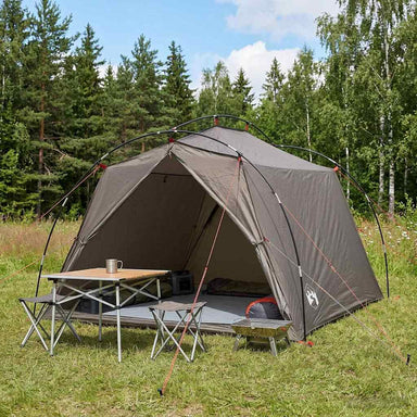 Tunneltent Bruin en Grijs 2-persoons
