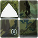 Tunneltent Camouflage 2-persoons 185T Polyester met PU Coating