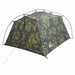Tunneltent Camouflage 2-persoons 185T Polyester met PU Coating