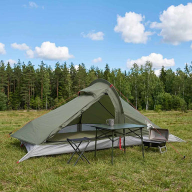 Backpacking Tent Olijfgroen 4-persoons