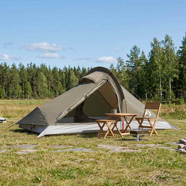 Backpacking Tent Bruin en Grijs 4-persoons