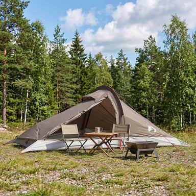 Backpacking Tent Bruin en Grijs 2-persoons