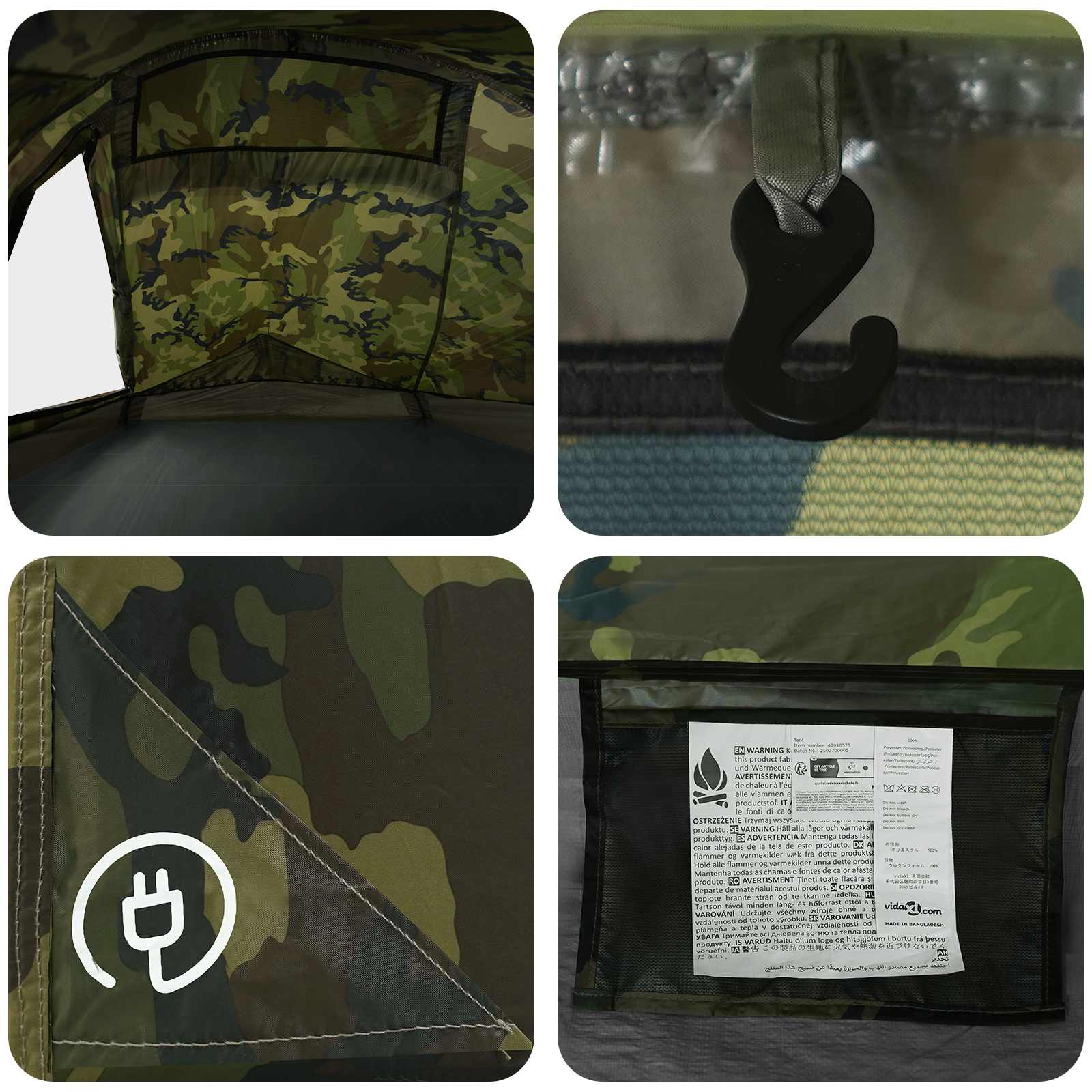 Backpacking Tent Camouflage 2-persoons